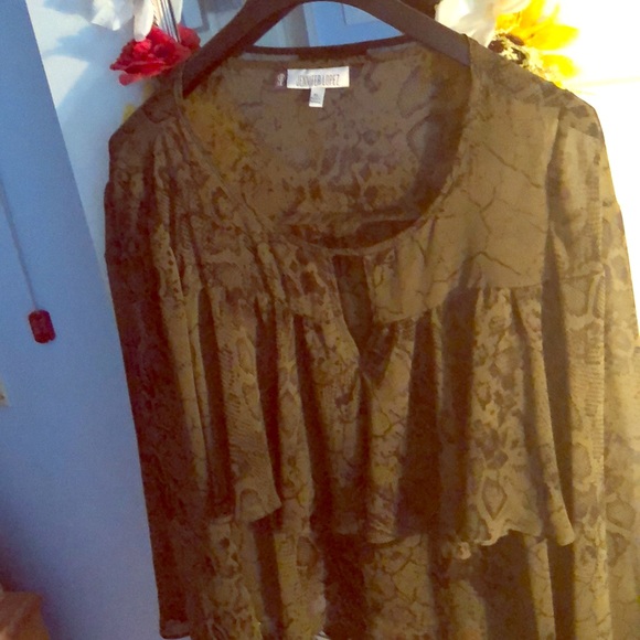 See through blouse - Picture 1 of 3